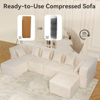 MONVANE Modular Sectional Cloud Couch - Image 8