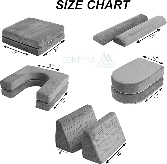 10 PCS Modular Kids Play Couch - Image 3