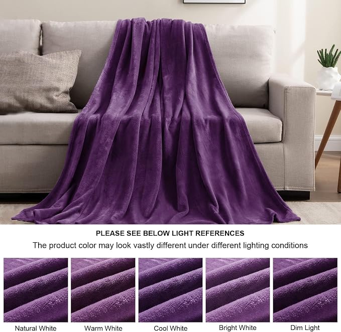 BEDELITE Fleece Blanket Soft Plush Throw - Image 7