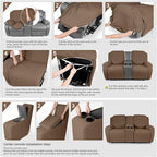 TAOCOCO Loveseat Recliner Cover - Image 6