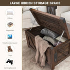 jimeimen Farmhouse Lift Top Coffee Table - Image 3