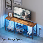 JARHETUN TV Stand with LED Lights - Image 5