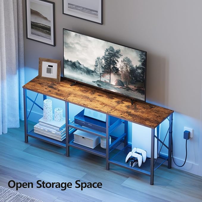 JARHETUN TV Stand with LED Lights - Image 5