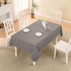 BALCONY & FALCON Rectangle Tablecloth Washable Wrinkle Resistant and Water - Image 5