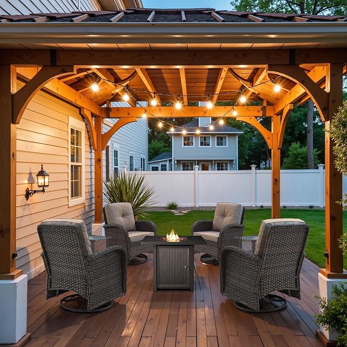 Belord 7 Piece Wicker Patio Furniture Set by Belord