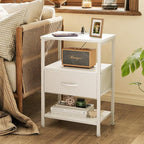 SUPERJARE Nightstand Set of 2, Bed Side Tables - Image 8