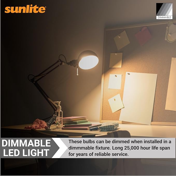 Sunlite LED R14 Mini Flood Light Bulbs, 4 Watts, 250 Lumens, Medium Base - Image 4