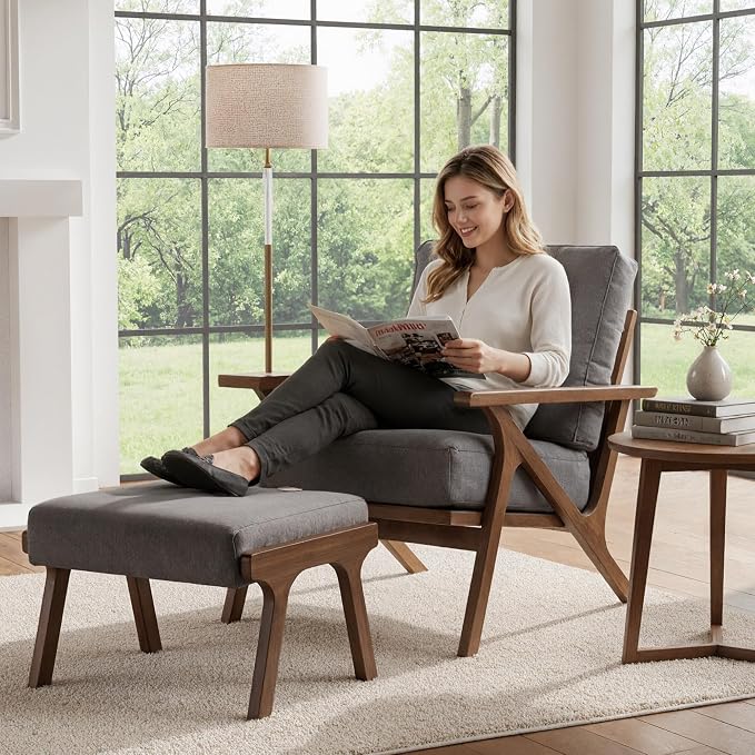 Mid Century Modern Accent Chair - Image 3