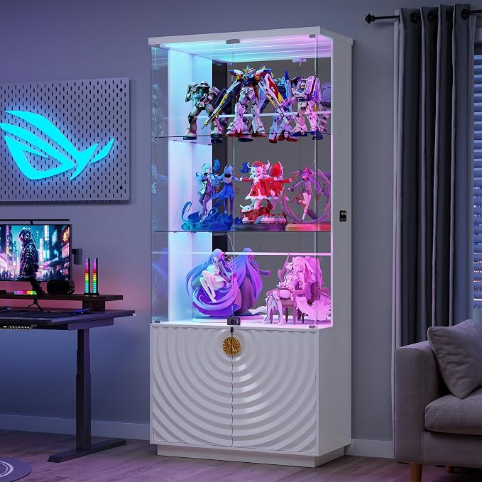 HNEBC Display Cabinet with Glass Doors by HNEBC