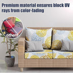 8Pcs Outdoor Cushion Covers, Stretch Patio Furniture Couch Chair Slipcovers | - Image 3