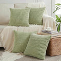Fancy Homi 4 Packs Decorative Throw Pillow Covers by Fancy+Homi