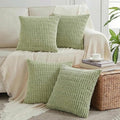 Fancy Homi 4 Packs Decorative Throw Pillow Covers by Fancy+Homi