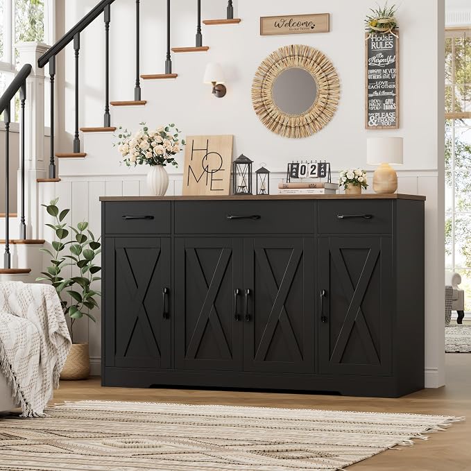 HOSTACK Buffet Sideboard Cabinet - Image 2