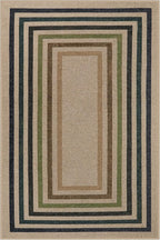 Lahome Modern Geometric Easy Jute Rug, 4x6 Washable Indoor Outdoor Rug | - Image 8