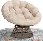 Bme 40" Ergonomic Wicker Papasan Chair by Bme