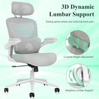 SUNNOW Ergonomic Office Chair, Comfy Mesh Desk Chair, High Back Computer Gaming - Image 5