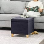 Adeco Storage Ottoman Bench - Image 2