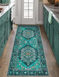 SERISSA 2x5 Washable Non Slip Boho Runner Rug by SERISSAHomeDecorCollection