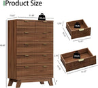 Xixini Fluted Dresser for Bedroom - Image 2