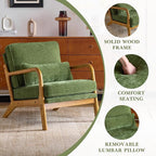 Karl home Mid Century Modern Accent Chair - Image 4
