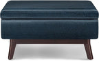 SIMPLIHOME Owen Coffee Table Storage Ottoman - Image 5
