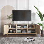 YESHOMY Modern Farmhouse TV Stand - Image 4