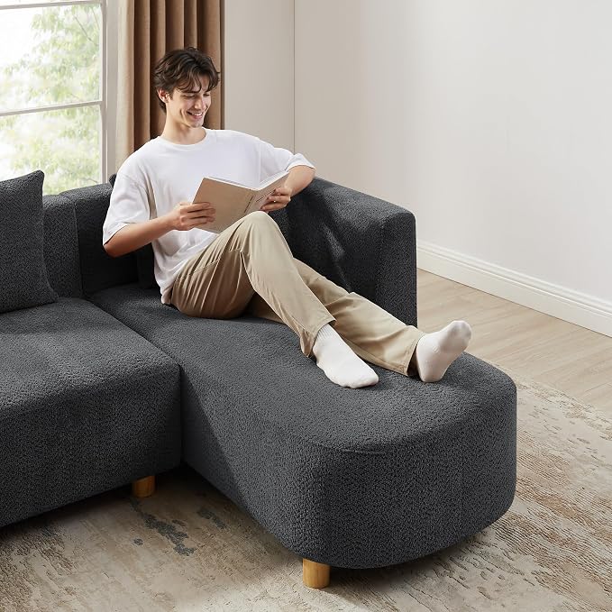 VANOMi 113" Sectional Sofa - Image 8