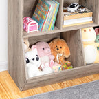 HOOBRO Kids Bookshelf, Bookcase Footboard, Toy Storage Cubby, Children's Toy - Image 7