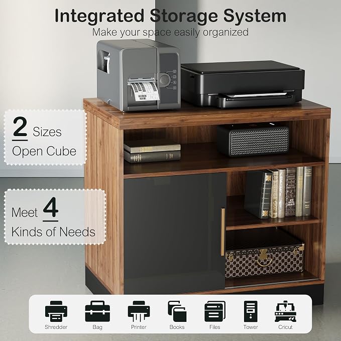 ModernMate Modern Wood Accent Storage Cabinet - Image 4