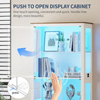 Gurexl Modern Glass Display Cabinet - Image 7