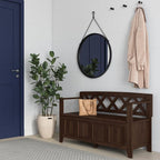 SIMPLIHOME Amherst Entryway Storage Bench - Image 2