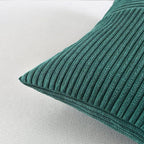 Fancy Homi 2 Packs Teal Samll Decorative Throw Pillow Covers 12x12 Inch - Image 5