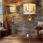 Vintage Deer Antlers Floor Lamps by SCENEKOY