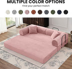 79'' Convertible Couch Bed, Folding Sleeper Sofa - Image 8