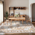 SERISSA 5x7 Washable Non Slip Boho Area Rug - Image 7