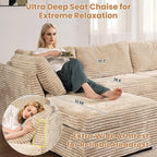 ovios 32.7 inches Ottoman Seat Module - Image 7