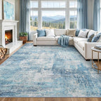 RELEANY Washable 8'x10' Abstract Area Rug - Image 8