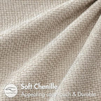 MIULEE Decorative Couch Throw Pillow Covers 20x20 Inch Neutral Beige 2 Pack | - Image 6