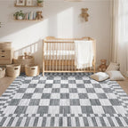 GarveeHome Checkered Rug 3x5 Area Rugs - Image 9