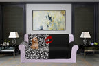 Elegant Comfort Quilted Furniture Protectors Solid and Printed Design - Image 2