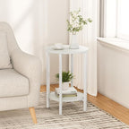 Vagusicc Side Table, Small Round End Table, Circle Table Small Round Coffee - Image 7