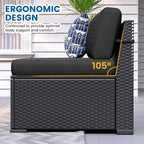 8 Piece Patio Furniture Set - Image 4