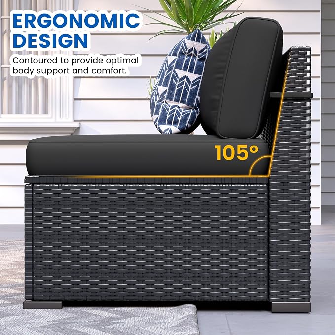 8 Piece Patio Furniture Set - Image 4