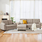 5 Seat Sectional Sofa Set for Living Room Set - Image 7