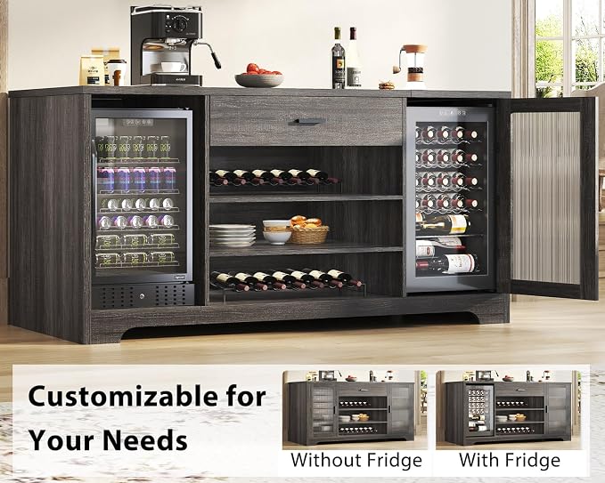 HSH Large Coffee Bar Cabinet - Image 4