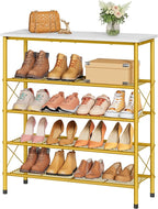 Tajsoon 5 Tier Shoe Rack Organizer by Tajsoon