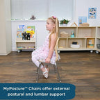 Children’s Factory MyPosture Plus 10" Chair, Tan - Image 3