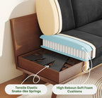 Vesgantti 68" Loveseat Sofa - Image 4