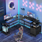 Furologee 66” L Shaped Desk - Image 2