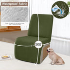 ALIECOM 100% Waterproof Recliner Sectional Couch Covers L Shape Stretch Corner - Image 4